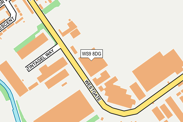 WS9 8DG map - OS OpenMap – Local (Ordnance Survey) WS9 8DG map - OS OpenMap – Local (Ordnance Survey)