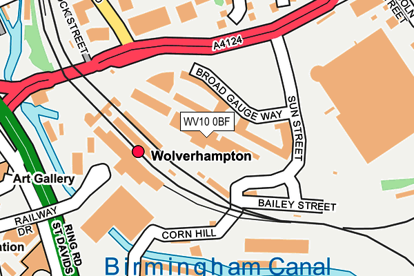 WV10 0BF map - OS OpenMap – Local (Ordnance Survey) WV10 0BF map - OS OpenMap – Local (Ordnance Survey)