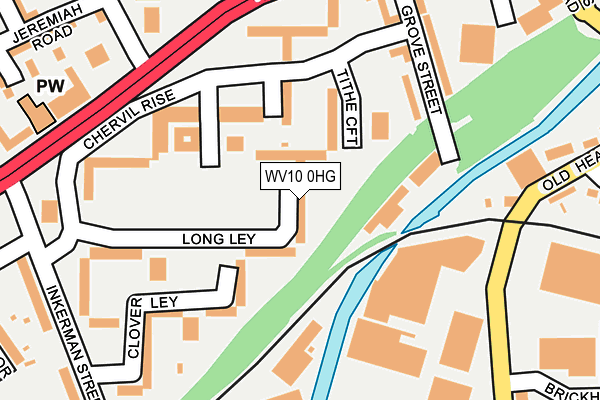 WV10 0HG map - OS OpenMap – Local (Ordnance Survey) WV10 0HG map - OS OpenMap – Local (Ordnance Survey)