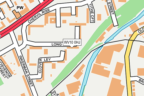 WV10 0HJ map - OS OpenMap – Local (Ordnance Survey) WV10 0HJ map - OS OpenMap – Local (Ordnance Survey)