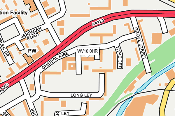 WV10 0HR map - OS OpenMap – Local (Ordnance Survey) WV10 0HR map - OS OpenMap – Local (Ordnance Survey)