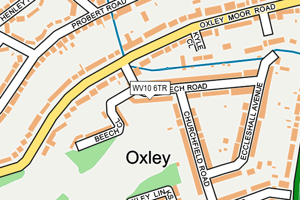 WV10 6TR map - OS OpenMap – Local (Ordnance Survey) WV10 6TR map - OS OpenMap – Local (Ordnance Survey)