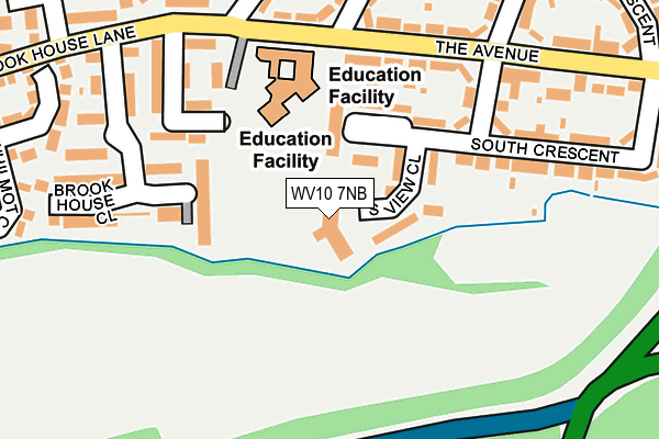 WV10 7NB map - OS OpenMap – Local (Ordnance Survey) WV10 7NB map - OS OpenMap – Local (Ordnance Survey)