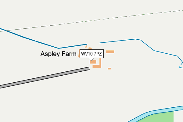 WV10 7PZ map - OS OpenMap – Local (Ordnance Survey) WV10 7PZ map - OS OpenMap – Local (Ordnance Survey)