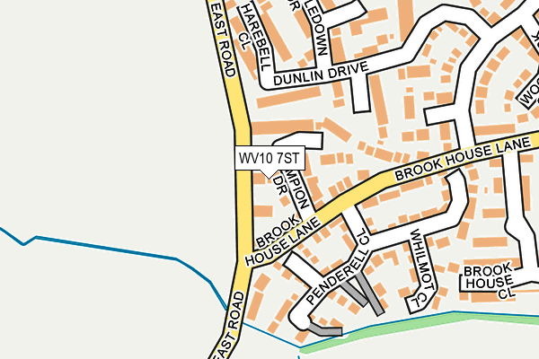 WV10 7ST map - OS OpenMap – Local (Ordnance Survey) WV10 7ST map - OS OpenMap – Local (Ordnance Survey)