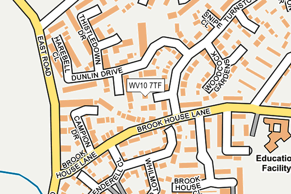 WV10 7TF map - OS OpenMap – Local (Ordnance Survey) WV10 7TF map - OS OpenMap – Local (Ordnance Survey)