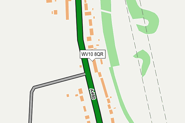 WV10 8QR map - OS OpenMap – Local (Ordnance Survey)