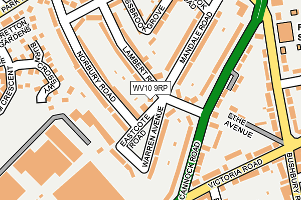 WV10 9RP map - OS OpenMap – Local (Ordnance Survey) WV10 9RP map - OS OpenMap – Local (Ordnance Survey)