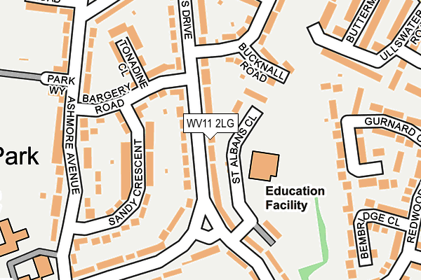WV11 2LG map - OS OpenMap – Local (Ordnance Survey) WV11 2LG map - OS OpenMap – Local (Ordnance Survey)