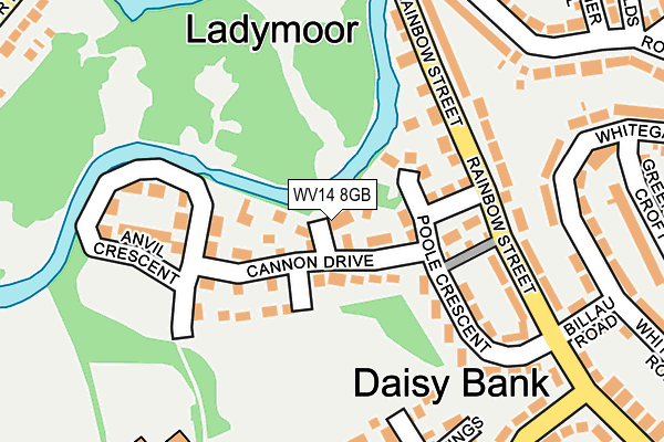 WV14 8GB map - OS OpenMap – Local (Ordnance Survey) WV14 8GB map - OS OpenMap – Local (Ordnance Survey)