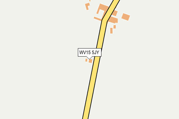 WV15 5JY map - OS OpenMap – Local (Ordnance Survey) WV15 5JY map - OS OpenMap – Local (Ordnance Survey)