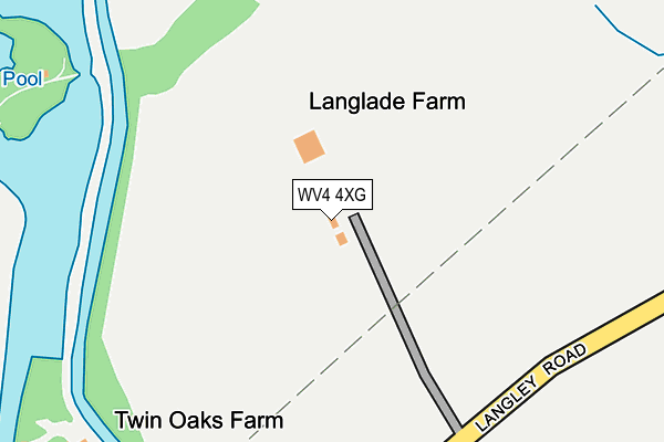 WV4 4XG map - OS OpenMap – Local (Ordnance Survey) WV4 4XG map - OS OpenMap – Local (Ordnance Survey)