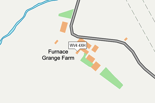 WV4 4XH map - OS OpenMap – Local (Ordnance Survey) WV4 4XH map - OS OpenMap – Local (Ordnance Survey)