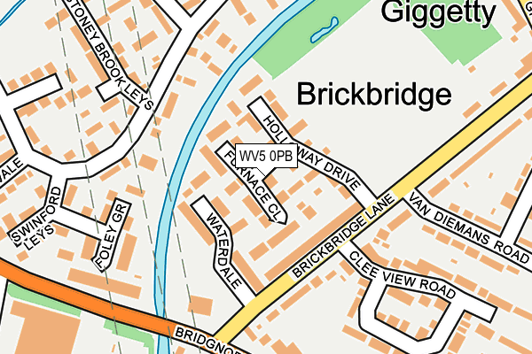 WV5 0PB map - OS OpenMap – Local (Ordnance Survey) WV5 0PB map - OS OpenMap – Local (Ordnance Survey)