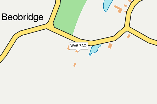WV5 7AQ map - OS OpenMap – Local (Ordnance Survey) WV5 7AQ map - OS OpenMap – Local (Ordnance Survey)