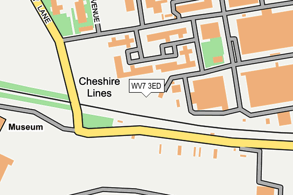 WV7 3ED map - OS OpenMap – Local (Ordnance Survey) WV7 3ED map - OS OpenMap – Local (Ordnance Survey)