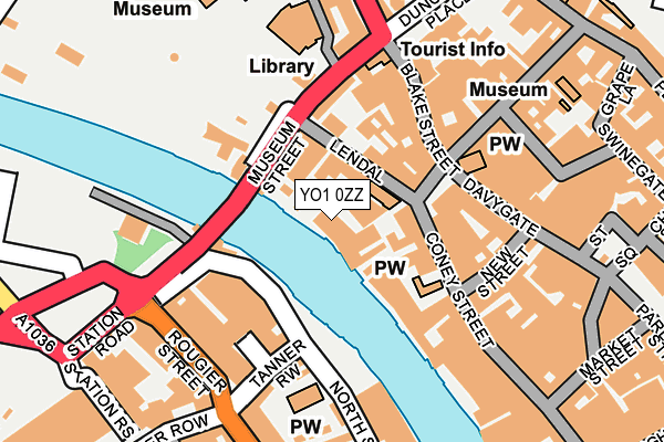 YO1 0ZZ map - OS OpenMap – Local (Ordnance Survey) YO1 0ZZ map - OS OpenMap – Local (Ordnance Survey)
