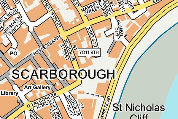 YO11 9TH map - OS OpenMap – Local (Ordnance Survey) YO11 9TH map - OS OpenMap – Local (Ordnance Survey)