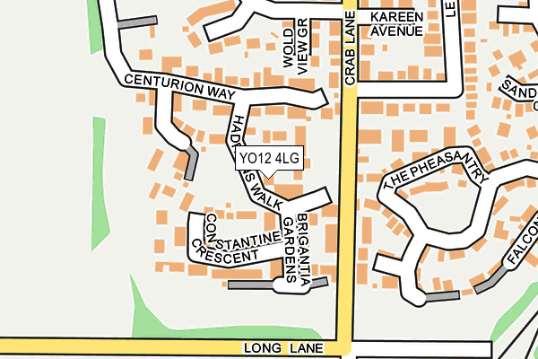 YO12 4LG map - OS OpenMap – Local (Ordnance Survey) YO12 4LG map - OS OpenMap – Local (Ordnance Survey)
