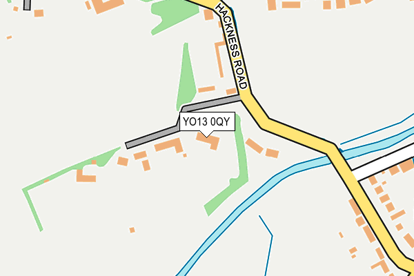 YO13 0QY map - OS OpenMap – Local (Ordnance Survey) YO13 0QY map - OS OpenMap – Local (Ordnance Survey)