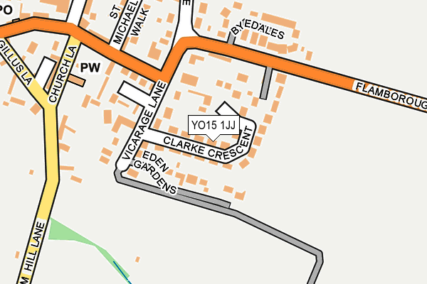 YO15 1JJ map - OS OpenMap – Local (Ordnance Survey) YO15 1JJ map - OS OpenMap – Local (Ordnance Survey)