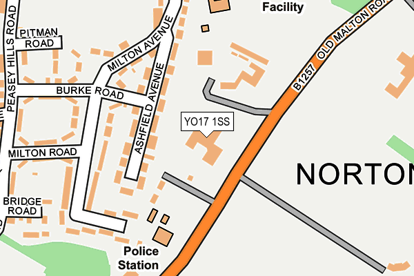 YO17 1SS map - OS OpenMap – Local (Ordnance Survey) YO17 1SS map - OS OpenMap – Local (Ordnance Survey)