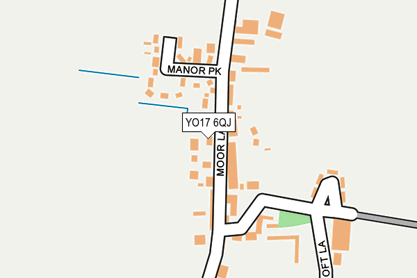 YO17 6QJ map - OS OpenMap – Local (Ordnance Survey) YO17 6QJ map - OS OpenMap – Local (Ordnance Survey)