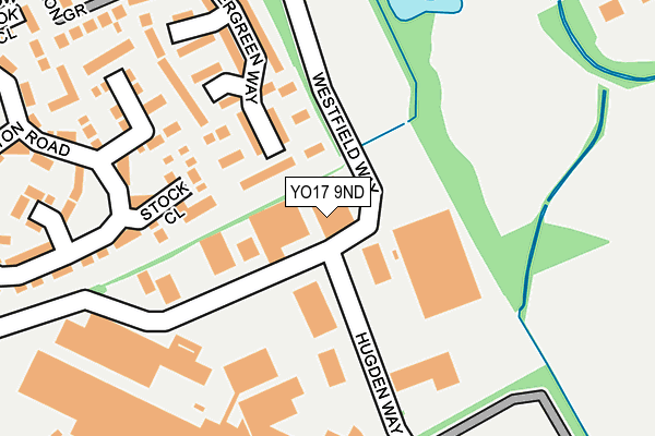 YO17 9ND map - OS OpenMap – Local (Ordnance Survey) YO17 9ND map - OS OpenMap – Local (Ordnance Survey)
