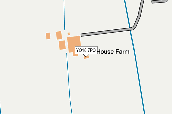 YO18 7PQ map - OS OpenMap – Local (Ordnance Survey) YO18 7PQ map - OS OpenMap – Local (Ordnance Survey)
