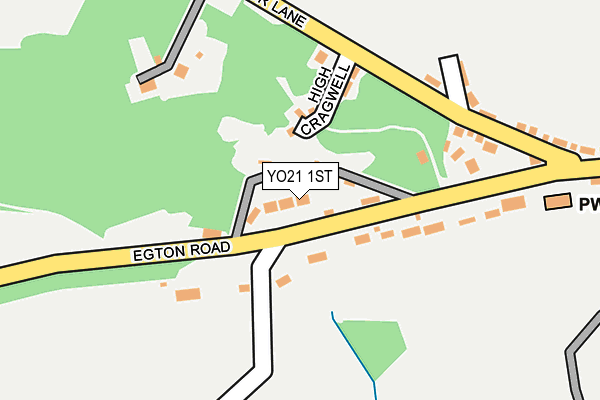 YO21 1ST map - OS OpenMap – Local (Ordnance Survey) YO21 1ST map - OS OpenMap – Local (Ordnance Survey)