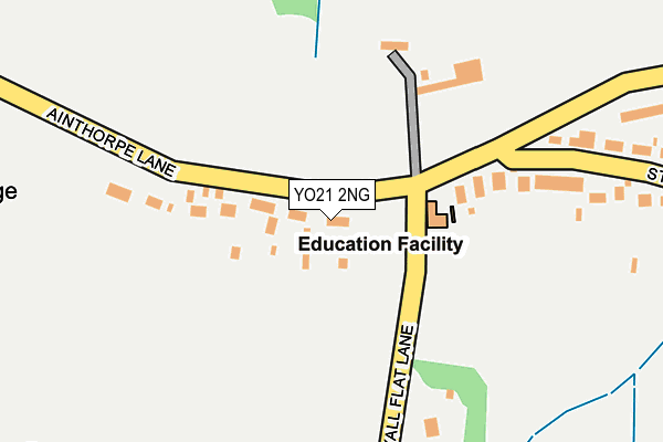 YO21 2NG map - OS OpenMap – Local (Ordnance Survey) YO21 2NG map - OS OpenMap – Local (Ordnance Survey)