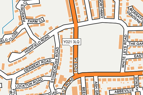 YO21 3LQ map - OS OpenMap – Local (Ordnance Survey) YO21 3LQ map - OS OpenMap – Local (Ordnance Survey)
