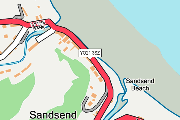 YO21 3SZ map - OS OpenMap – Local (Ordnance Survey) YO21 3SZ map - OS OpenMap – Local (Ordnance Survey)