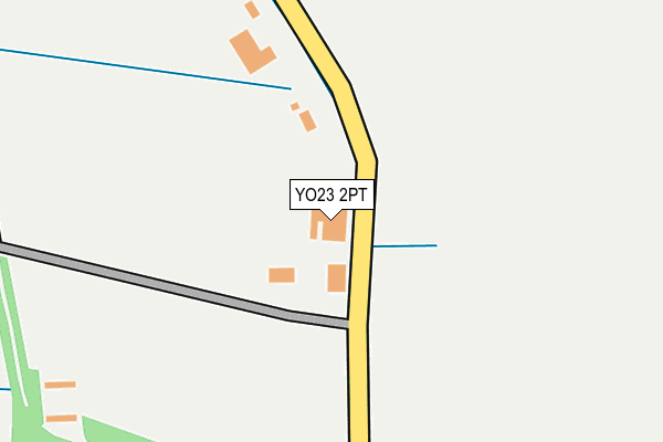 YO23 2PT map - OS OpenMap – Local (Ordnance Survey) YO23 2PT map - OS OpenMap – Local (Ordnance Survey)