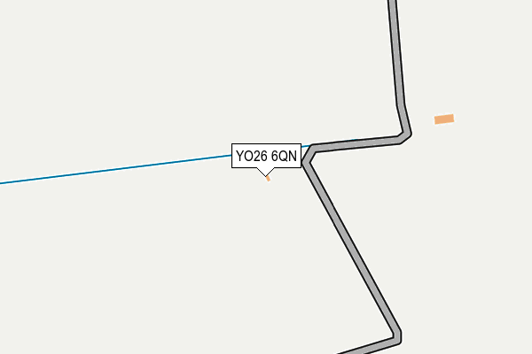 YO26 6QN map - OS OpenMap – Local (Ordnance Survey)