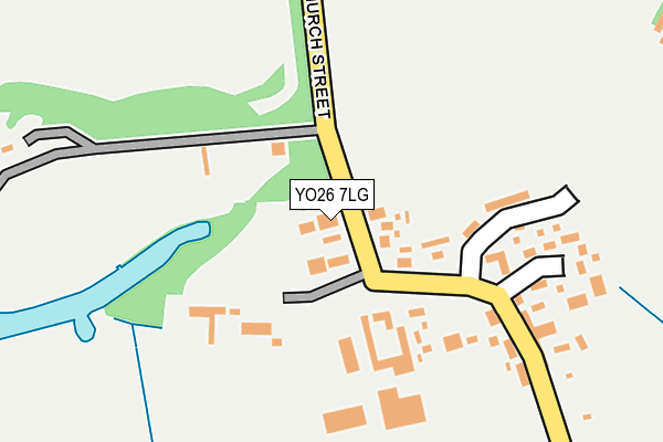 YO26 7LG map - OS OpenMap – Local (Ordnance Survey) YO26 7LG map - OS OpenMap – Local (Ordnance Survey)