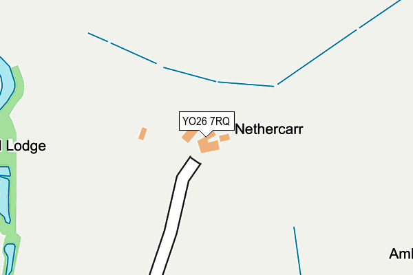 YO26 7RQ map - OS OpenMap – Local (Ordnance Survey) YO26 7RQ map - OS OpenMap – Local (Ordnance Survey)