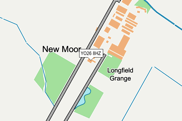 YO26 8HZ map - OS OpenMap – Local (Ordnance Survey) YO26 8HZ map - OS OpenMap – Local (Ordnance Survey)