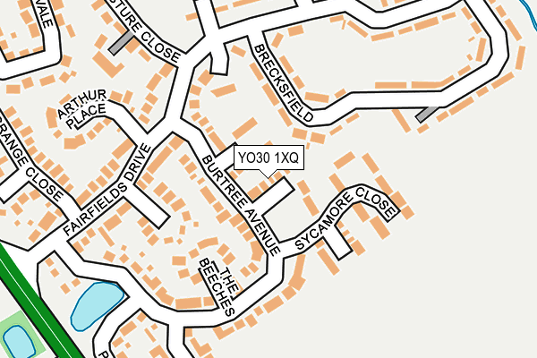 YO30 1XQ map - OS OpenMap – Local (Ordnance Survey) YO30 1XQ map - OS OpenMap – Local (Ordnance Survey)