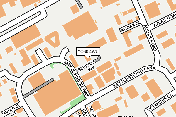 YO30 4WU map - OS OpenMap – Local (Ordnance Survey) YO30 4WU map - OS OpenMap – Local (Ordnance Survey)