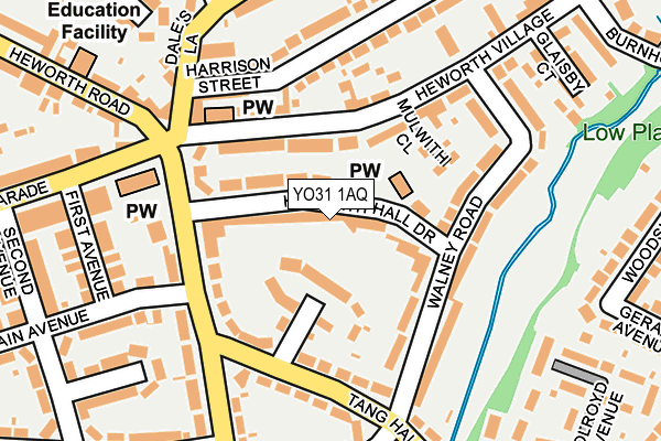YO31 1AQ map - OS OpenMap – Local (Ordnance Survey) YO31 1AQ map - OS OpenMap – Local (Ordnance Survey)