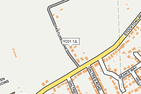 YO31 1JL map - OS OpenMap – Local (Ordnance Survey) YO31 1JL map - OS OpenMap – Local (Ordnance Survey)