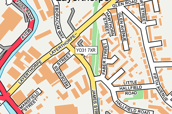 YO31 7XR map - OS OpenMap – Local (Ordnance Survey) YO31 7XR map - OS OpenMap – Local (Ordnance Survey)