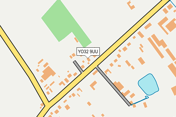 YO32 9UU map - OS OpenMap – Local (Ordnance Survey) YO32 9UU map - OS OpenMap – Local (Ordnance Survey)
