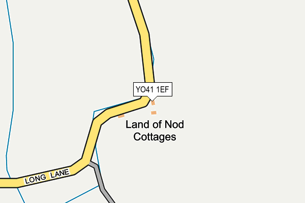 YO41 1EF map - OS OpenMap – Local (Ordnance Survey) YO41 1EF map - OS OpenMap – Local (Ordnance Survey)