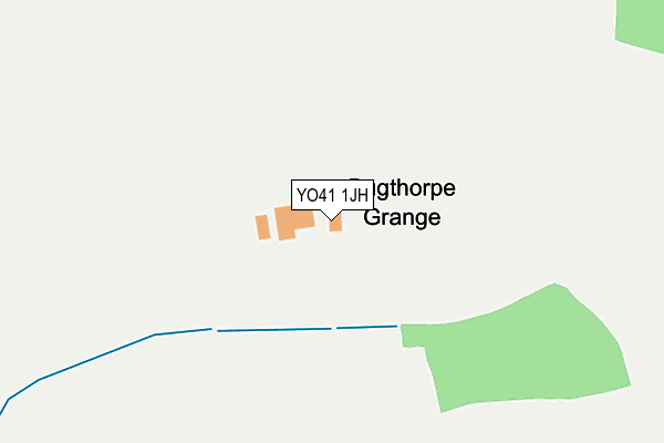 YO41 1JH map - OS OpenMap – Local (Ordnance Survey) YO41 1JH map - OS OpenMap – Local (Ordnance Survey)