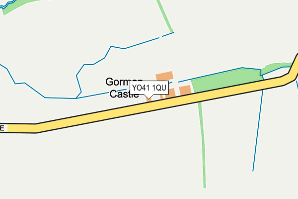 YO41 1QU map - OS OpenMap – Local (Ordnance Survey) YO41 1QU map - OS OpenMap – Local (Ordnance Survey)