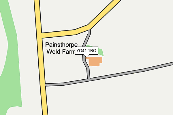 YO41 1RQ map - OS OpenMap – Local (Ordnance Survey) YO41 1RQ map - OS OpenMap – Local (Ordnance Survey)