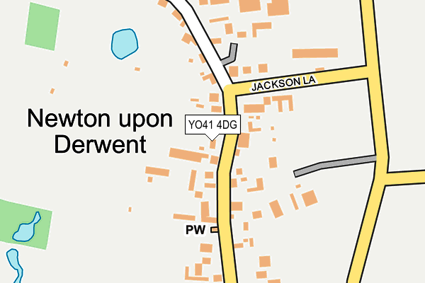 YO41 4DG map - OS OpenMap – Local (Ordnance Survey) YO41 4DG map - OS OpenMap – Local (Ordnance Survey)