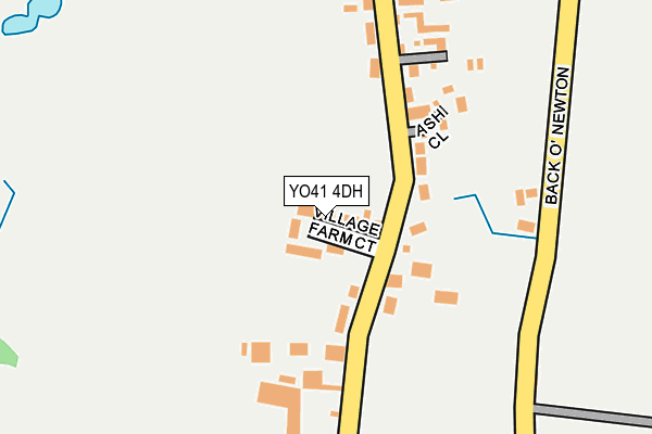 YO41 4DH map - OS OpenMap – Local (Ordnance Survey) YO41 4DH map - OS OpenMap – Local (Ordnance Survey)